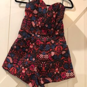 Juniors Floral Short Jumper